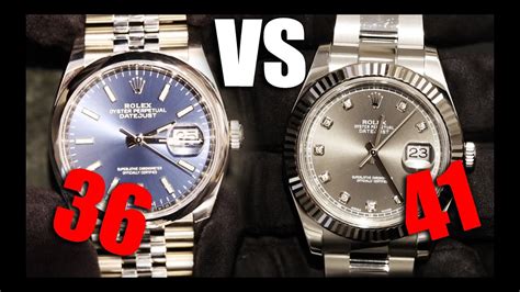 36mm vs 40mm rolex|rolex datejust 36 vs 41.